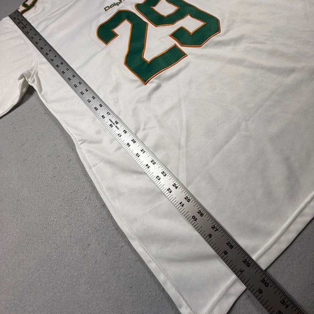 Nike Mens Miami Dolphins Minkah Fitzpatrick 29 Football Jersey White Medium